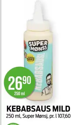 Kiwi KEBABSAUS MILD tilbud