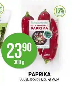 Kiwi PAPRIKA tilbud