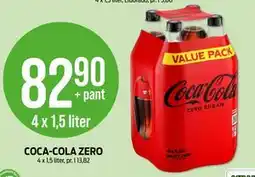 Kiwi COCA-COLA ZERO tilbud