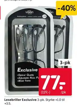 Rusta Lesebriller Exclusive tilbud