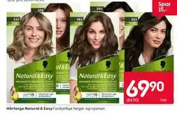 Rusta Hårfarge Natural & Easy tilbud