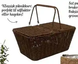 Nille Sava piknikkurv tilbud
