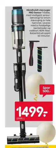 Rusta Håndholdt støvsuger PRO Sensor tilbud