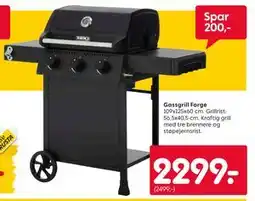 Rusta Gassgrill Forge tilbud