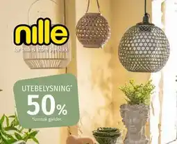 Nille UTEBELYSNING tilbud