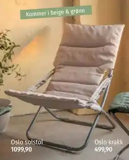 Nille Oslo solstol tilbud
