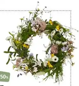 Nille Krans markblomster, 45cm tilbud