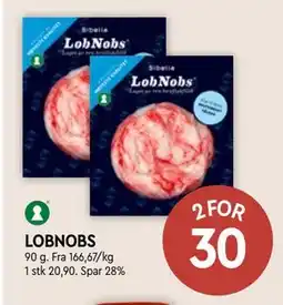Coop Mega LOBNOBS tilbud