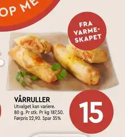 Coop Mega VÅRRULLER tilbud