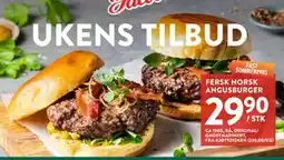 Jacobs FERSK NORSK ANGUSBURGER tilbud