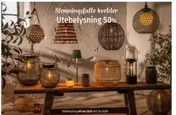 Nille Utebelysning tilbud