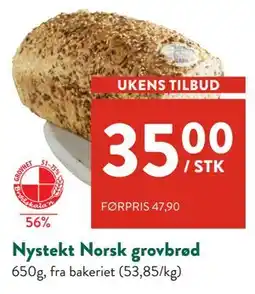 Jacobs Nystekt Norsk grovbrød tilbud