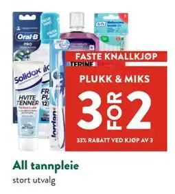 Jacobs All tannpleie tilbud