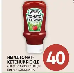 Coop Mega HEINZ TOMATKETCHUP PICKLE tilbud