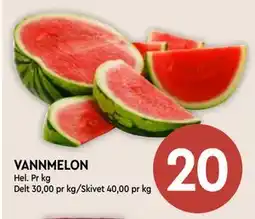 Coop Mega VANNMELON tilbud