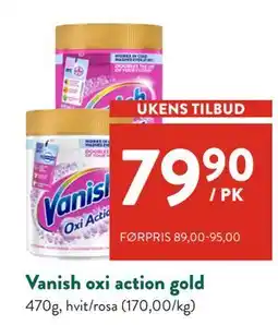 Jacobs Vanish oxi action gold tilbud
