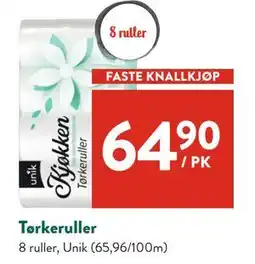 Jacobs Tørkeruller tilbud