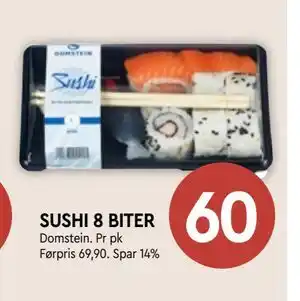 Coop Mega SUSHI 8 BITER tilbud