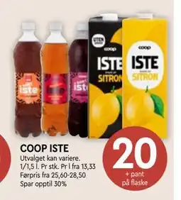 Coop Mega COOP ISTE tilbud