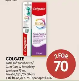 Coop Mega COLGATE tilbud