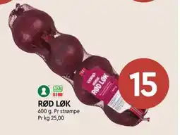 Coop Mega RØD LØK tilbud