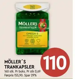 Coop Mega MÖLLER´S TRANKAPSLER tilbud