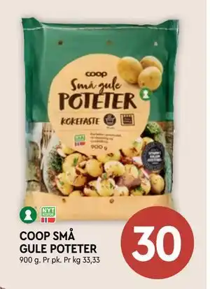 Coop Mega COOP SMÅ GULE POTETER tilbud