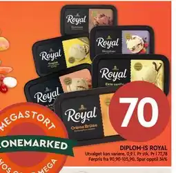Coop Mega DIPLOM-IS ROYAL tilbud