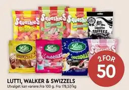 Coop Mega LUTTI, WALKER & SWIZZELS tilbud