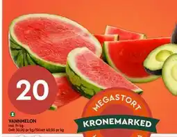 Coop Mega VANNMELON tilbud