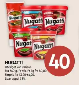 Coop Mega NUGATTI tilbud