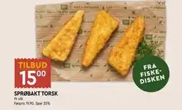 Coop Mega SPRØBAKT TORSK tilbud