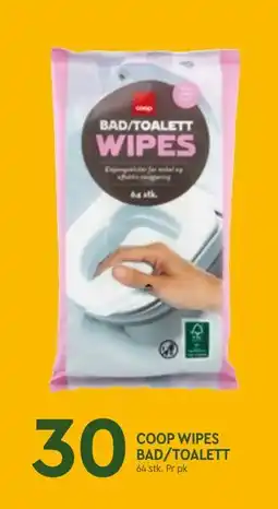 Coop Mega COOP WIPES BAD/TOALETT tilbud