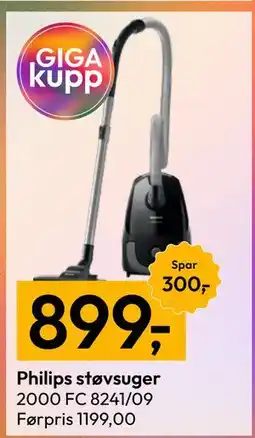 Gigaboks Philips støvsuger tilbud