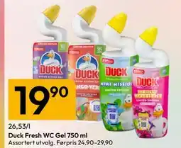 Gigaboks Duck Fresh WC Gel 750 ml tilbud