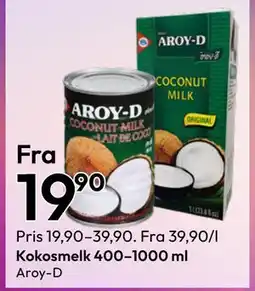 Gigaboks Kokosmelk 400–1000 ml tilbud