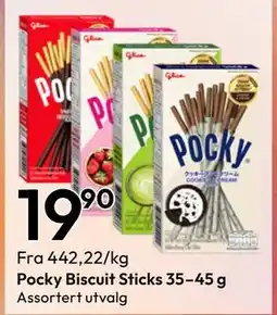 Gigaboks Pocky Biscuit Sticks 35–45 g tilbud