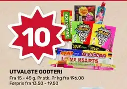 Matkroken UTVALGTE GODTERI tilbud
