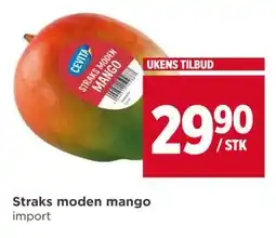 Meny Straks moden mango tilbud