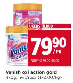 Meny Vanish oxi action gold tilbud
