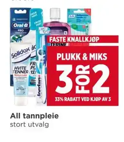Meny All tannpleie tilbud