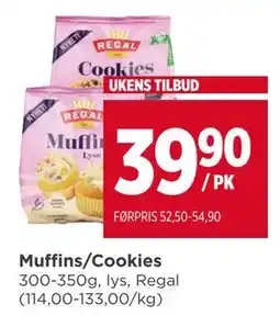 Meny Muffins/Cookies tilbud