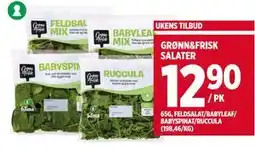 Meny GRØNN&FRISK SALATER tilbud