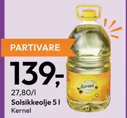 Gigaboks Solsikkeolje 5 l tilbud