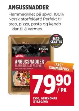 Meny ANGUSSNADDER tilbud