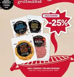 Matkroken GRILL PERFEKT PØLSER/BURGER tilbud