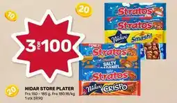 Matkroken NIDAR STORE PLATER tilbud