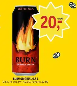 Coop Prix BURN ORIGINAL 0.5 L tilbud