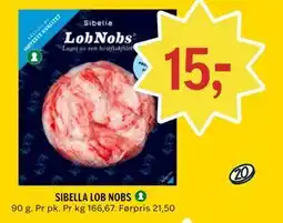 Coop Prix SIBELLA LOB NOBS tilbud