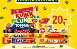 Coop Prix FREIA SMÅSJOKOLADER tilbud
